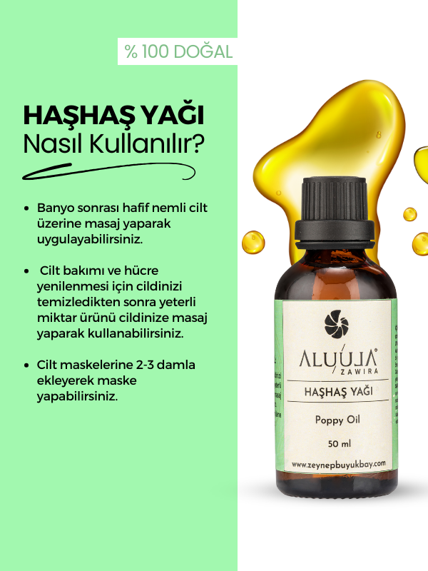 Haşhaş Yağı 50 Ml