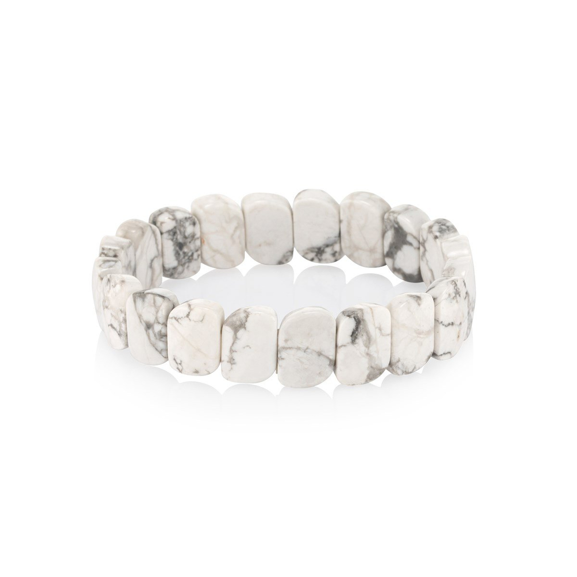 Havlit Doğal Taş Bileklik (Dikdörtgen Kesim)