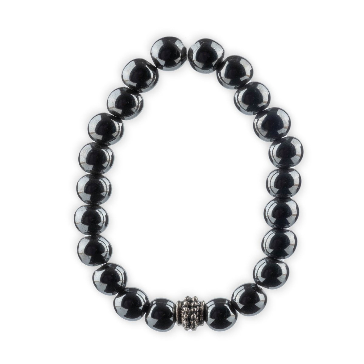 Hematit Doğal Taş Bileklik (8mm Küre Kesim)