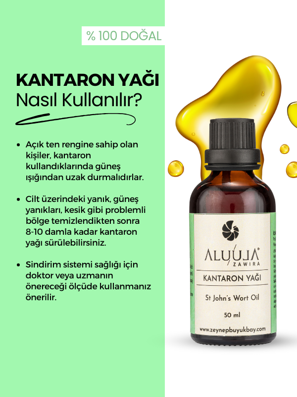 Kantaron Yağı 50 Ml