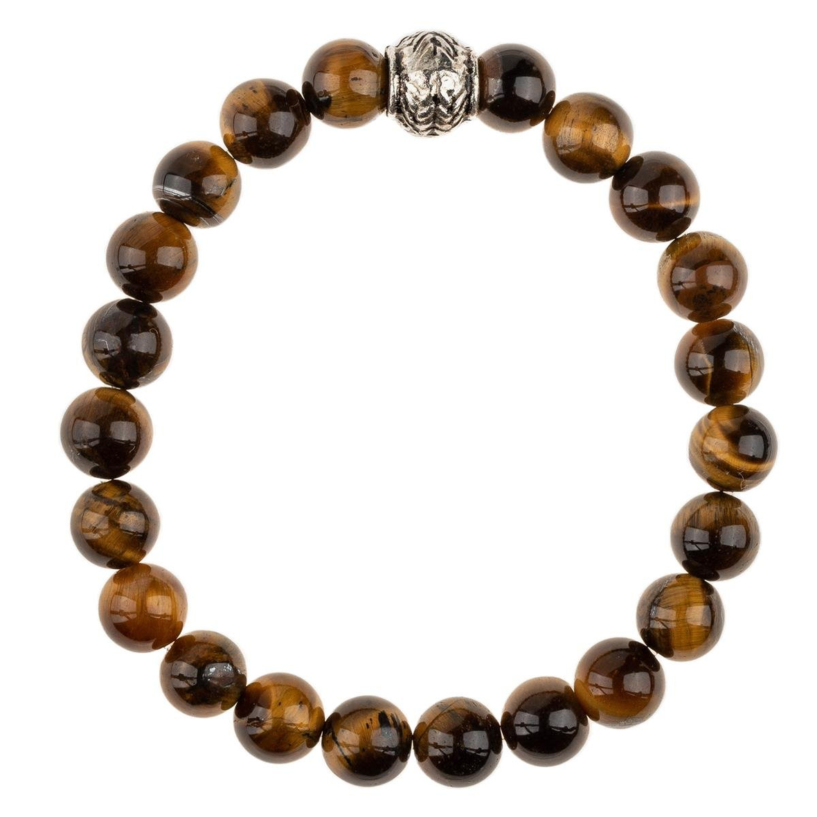 Kaplangözü Doğal Taş Bileklik (8mm Küre Kesim)