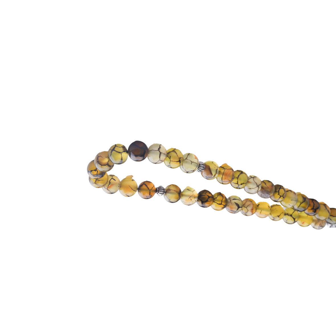 Karınca Akik Doğal Taş Tesbih 33'Lü