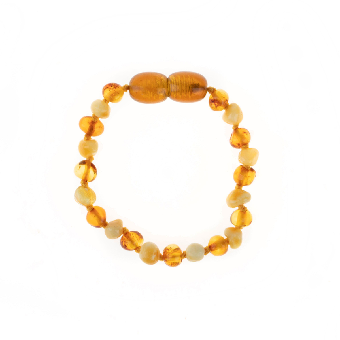 Kehribar Doğal Taş Bebek Bileklik