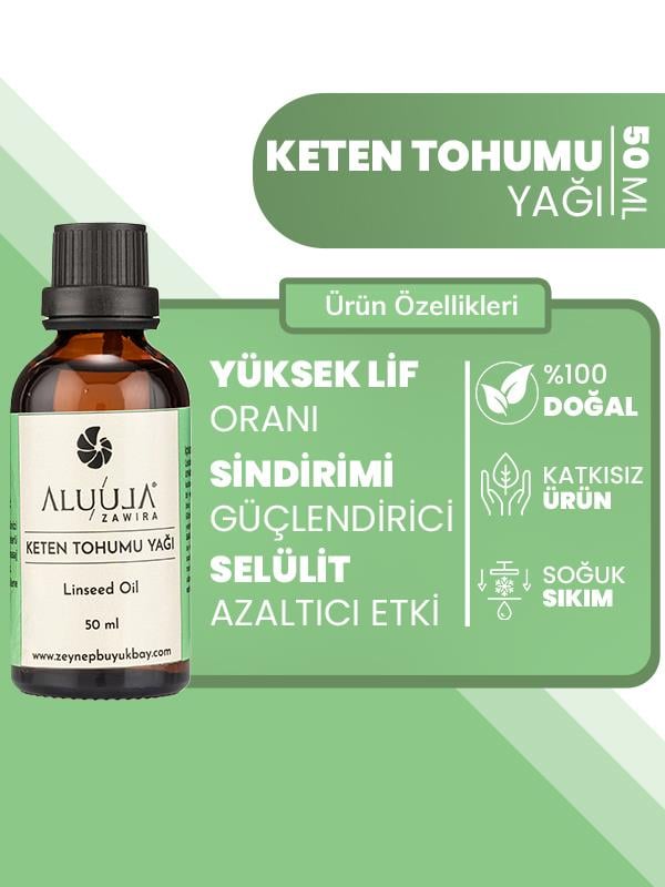 Keten Tohumu Yağı 50 Ml