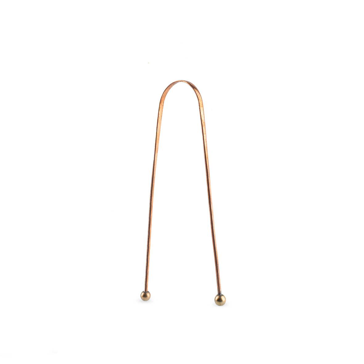 Oil Pulling (Yağ Çekme) Seti: Bakır Dil Temizleyici & Hindistan Cevizi Yağı