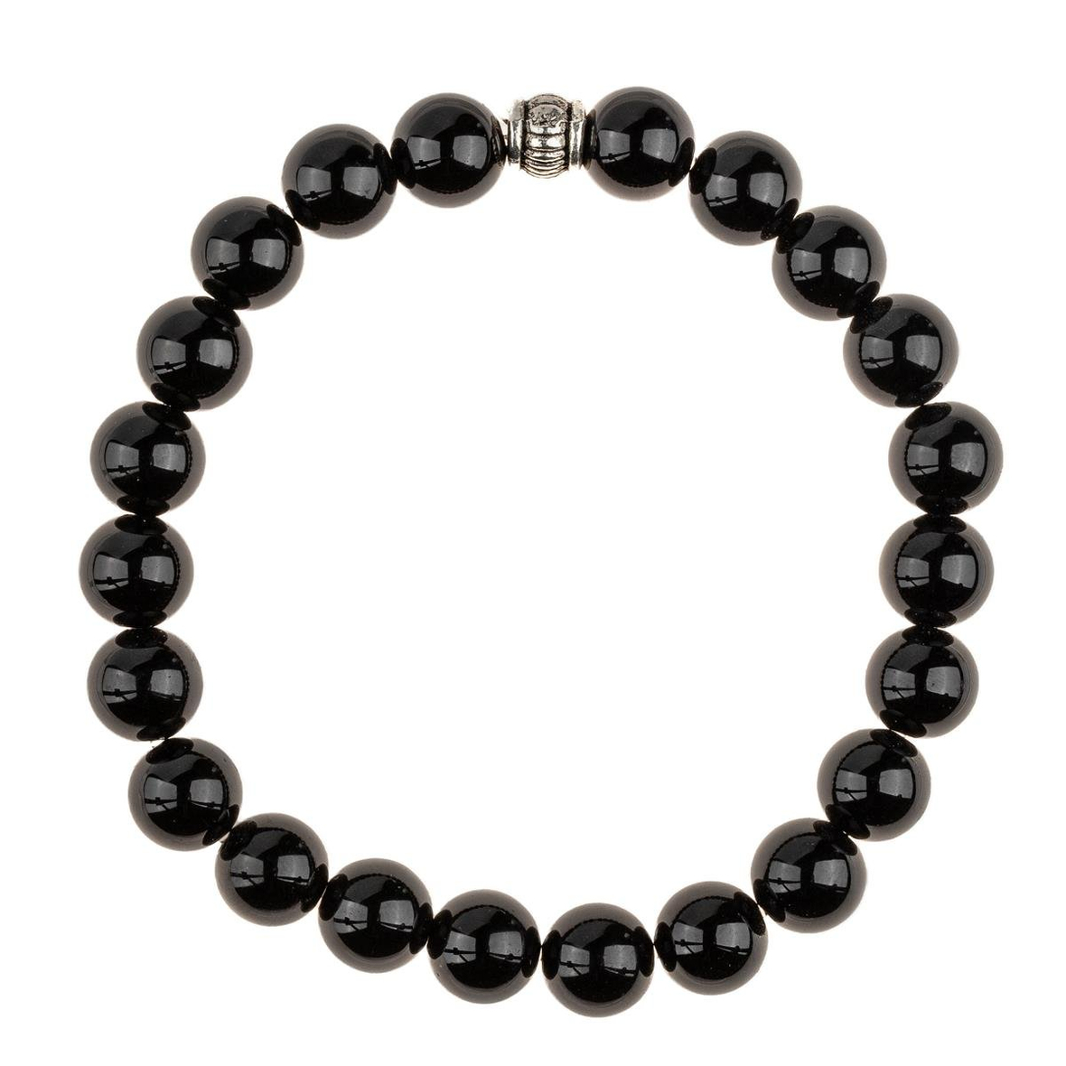 Oniks Doğal Taş Bileklik (8mm Küre Kesim)