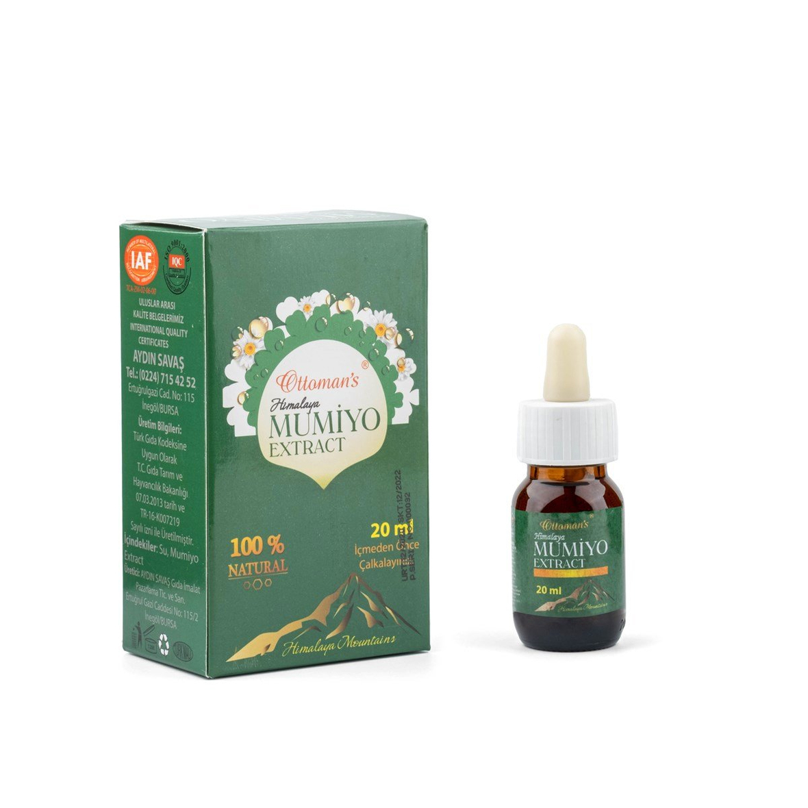 Ottoman'S Himalaya Mumiyo Sıvı Extract 20 Ml