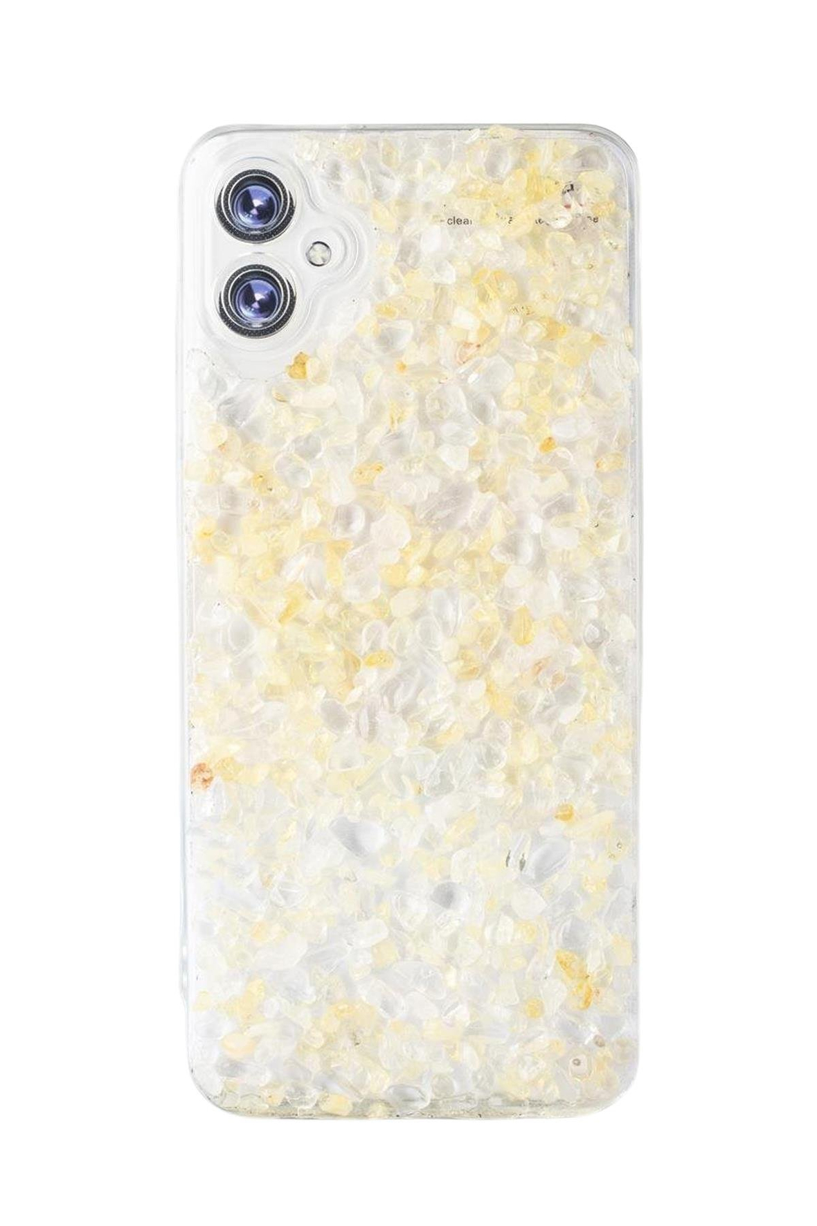 Samsung Galaxy A05 Sitrin-Kristal Kuvars Telefon Kılıfı