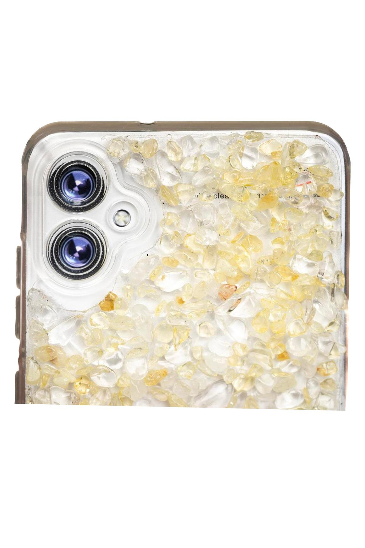 Samsung Galaxy A05 Sitrin-Kristal Kuvars Telefon Kılıfı