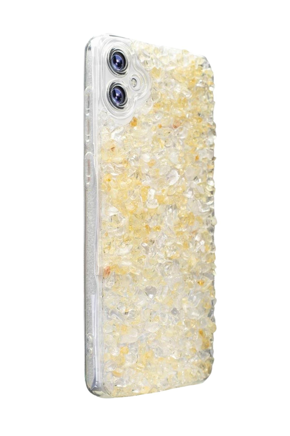 Samsung Galaxy A05 Sitrin-Kristal Kuvars Telefon Kılıfı