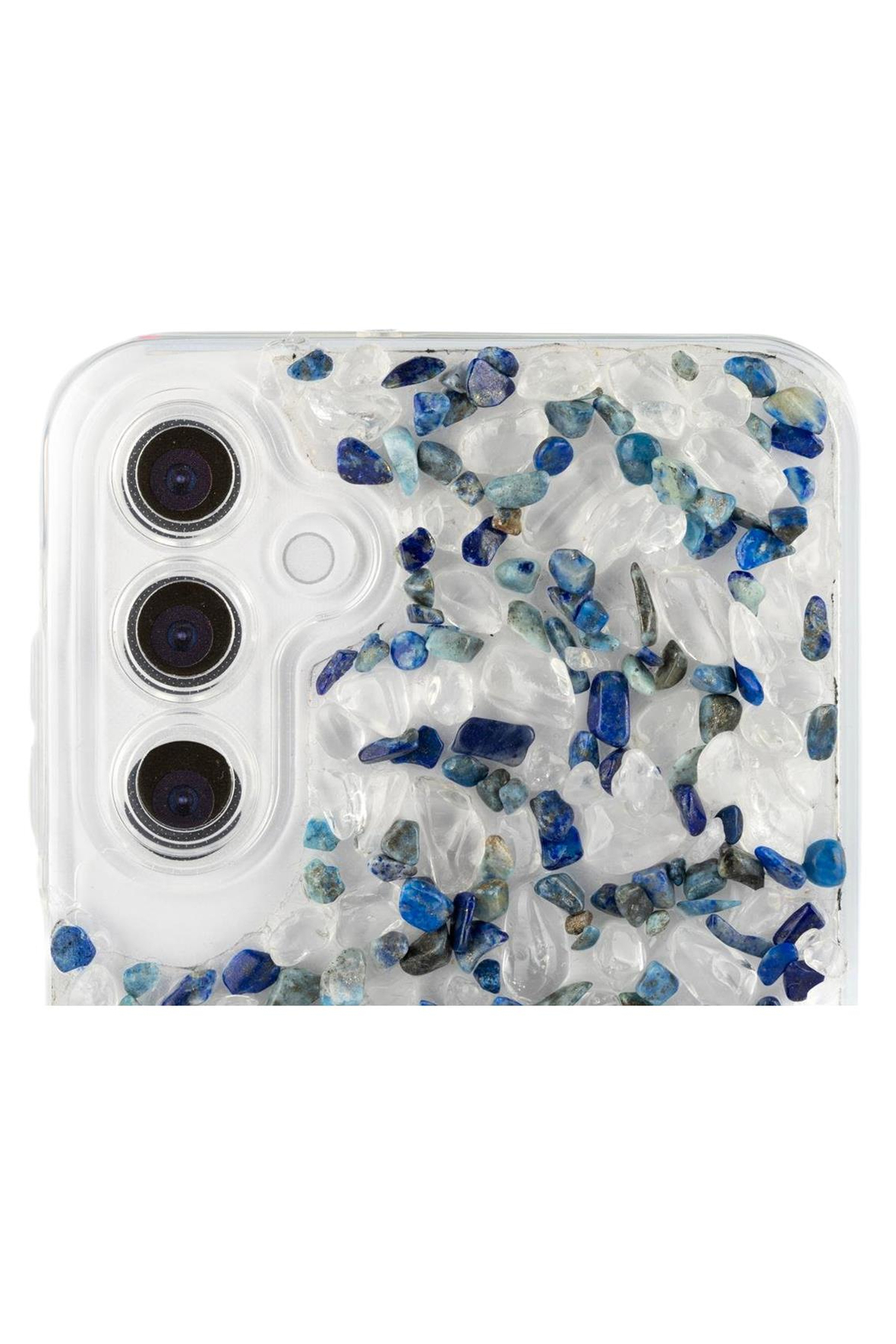 Samsung Galaxy A25 Lapis Lazulli-Kristal Kuvars Telefon Kılıfı