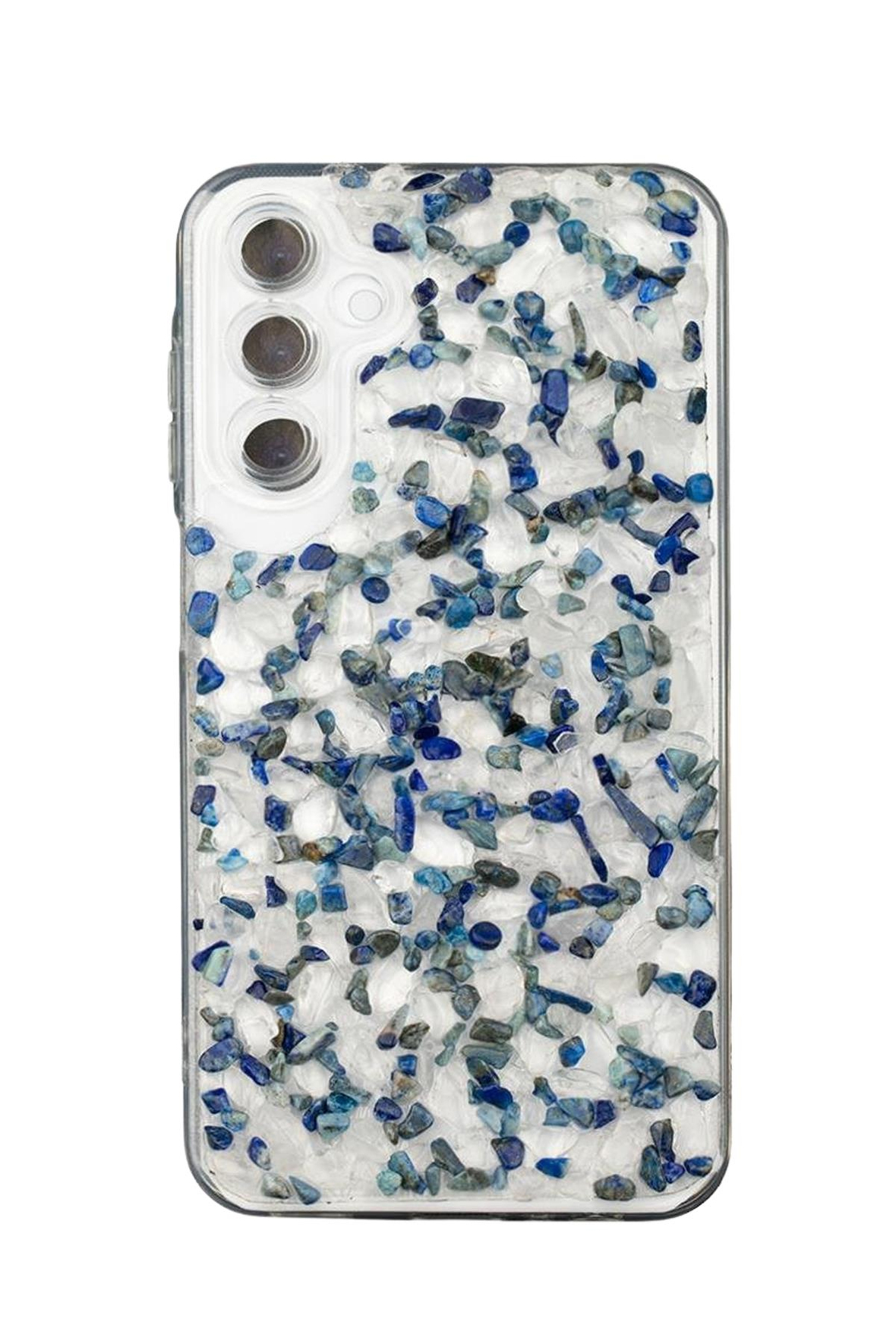 Samsung Galaxy A25 Lapis Lazulli-Kristal Kuvars Telefon Kılıfı