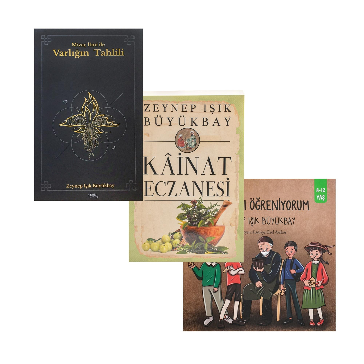 Zeynep Büyükbay Şifalı Kitap Seti 4'Lü | Bütüncül Şifa | Zeynep