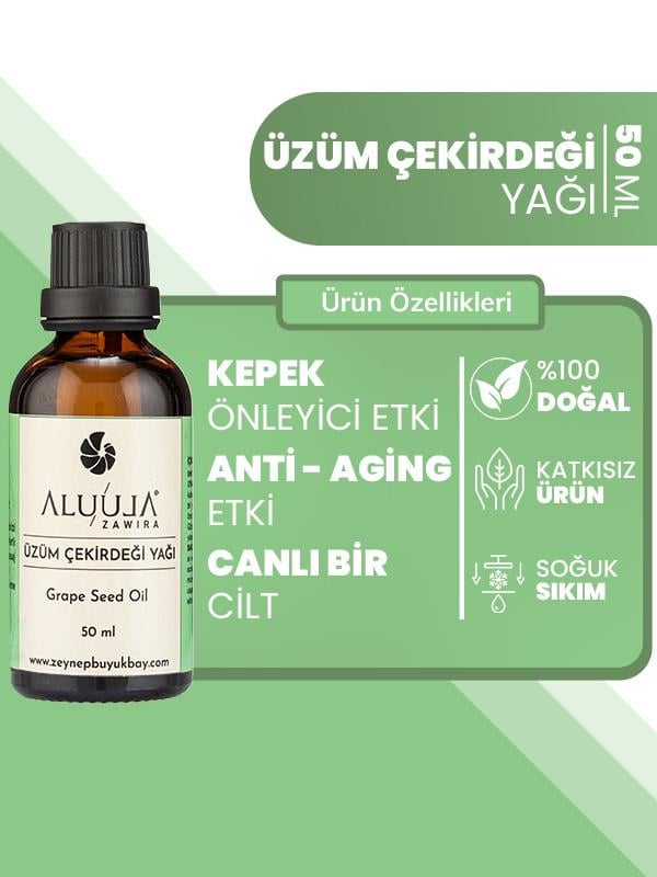 Üzüm Çekirdeği Yağı 50 Ml
