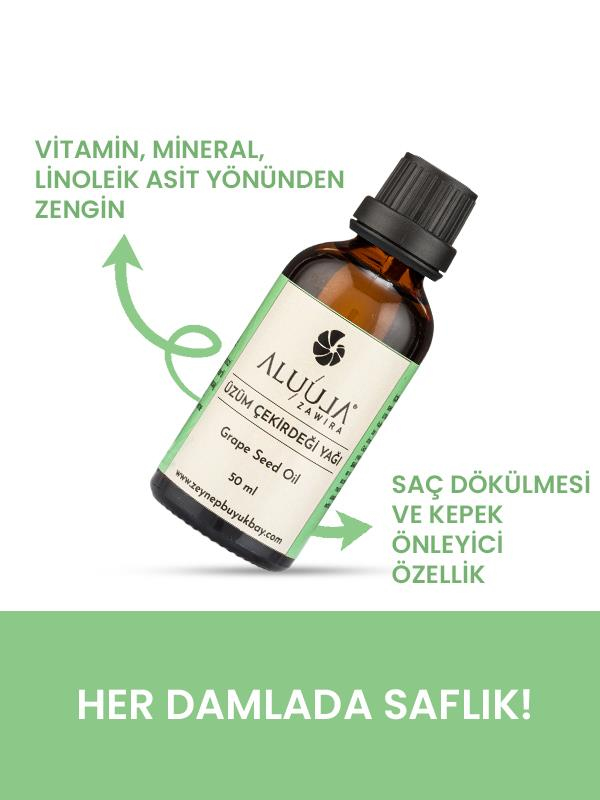 Üzüm Çekirdeği Yağı 50 Ml