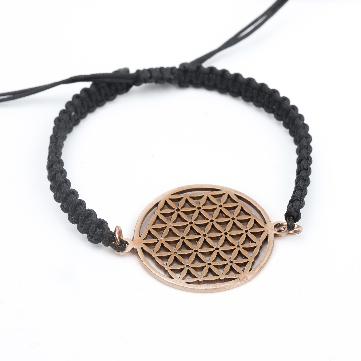 Yaşam Çiçeği Bakır Bileklik