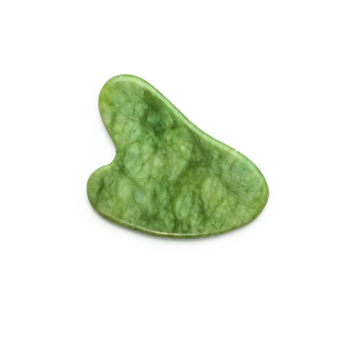 Yeşim Doğal Taş Gua Sha Yüz Masaj Taşı