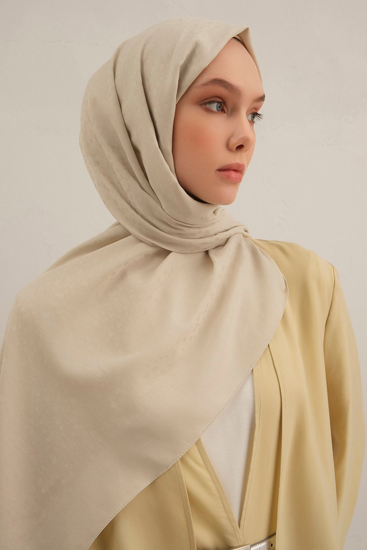 Armine Damla Desen Bambu Cotton Şal 17