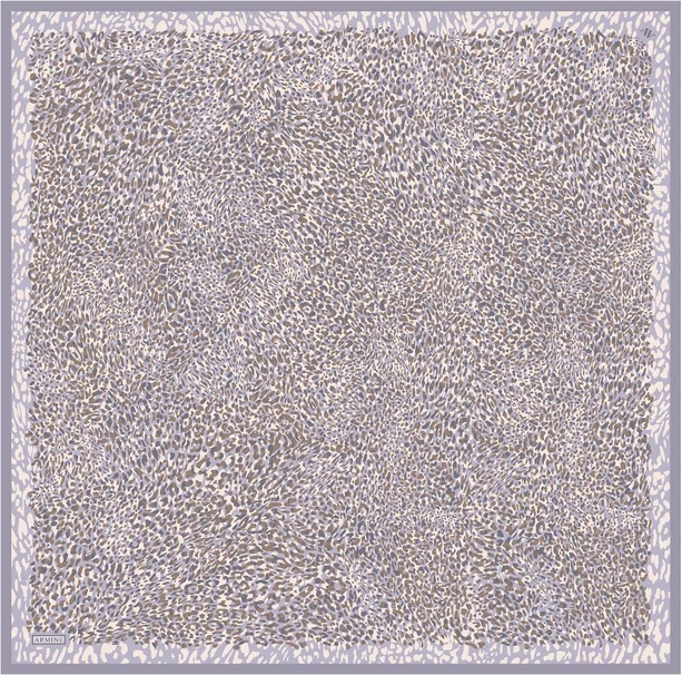 Armine Desenli Saf İpek Twill Eşarp 9352--04