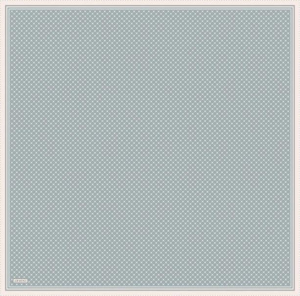 Armine Desenli Saf İpek Twill Eşarp 9345--82