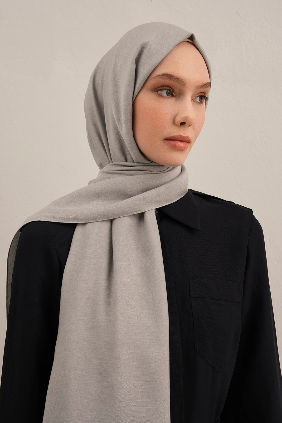 Armine Logo Drop Pamuk İpek Şal 23