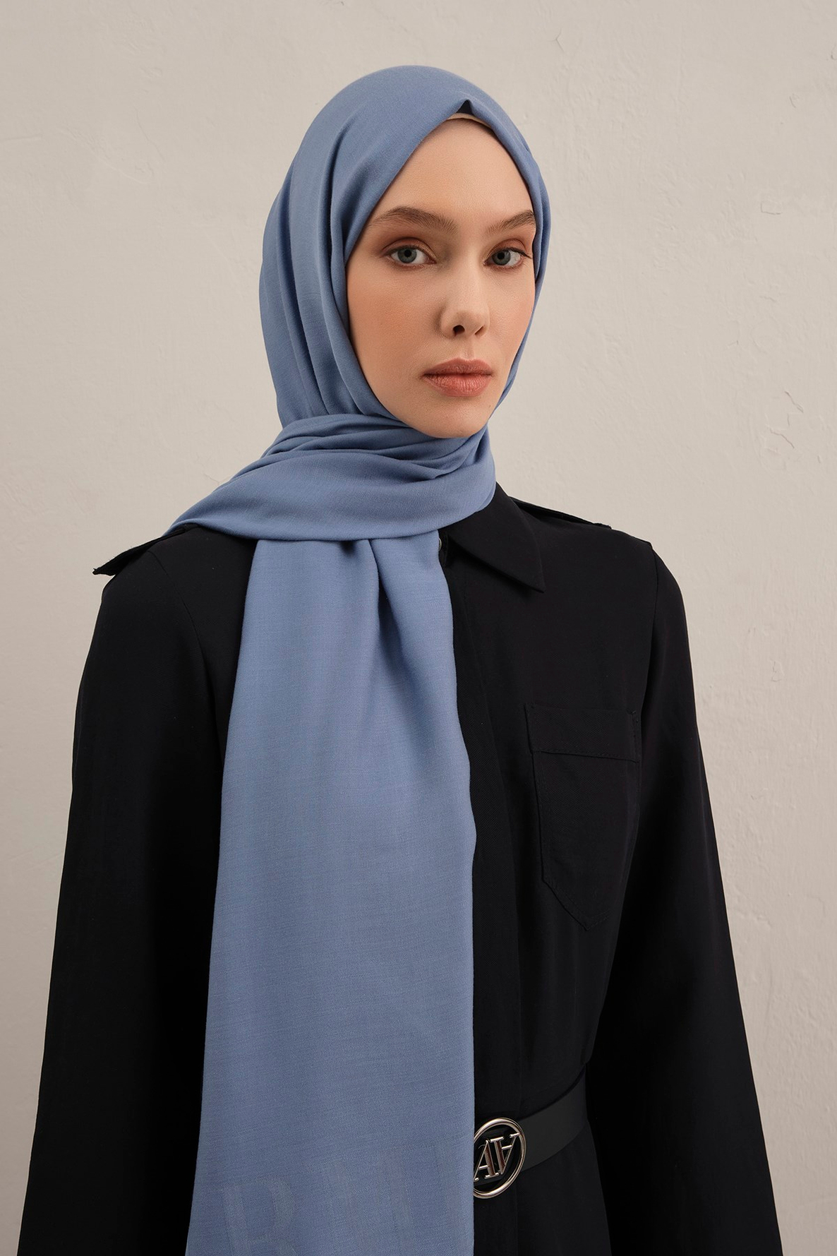 Armine Logo Drop Pamuk İpek Şal 26