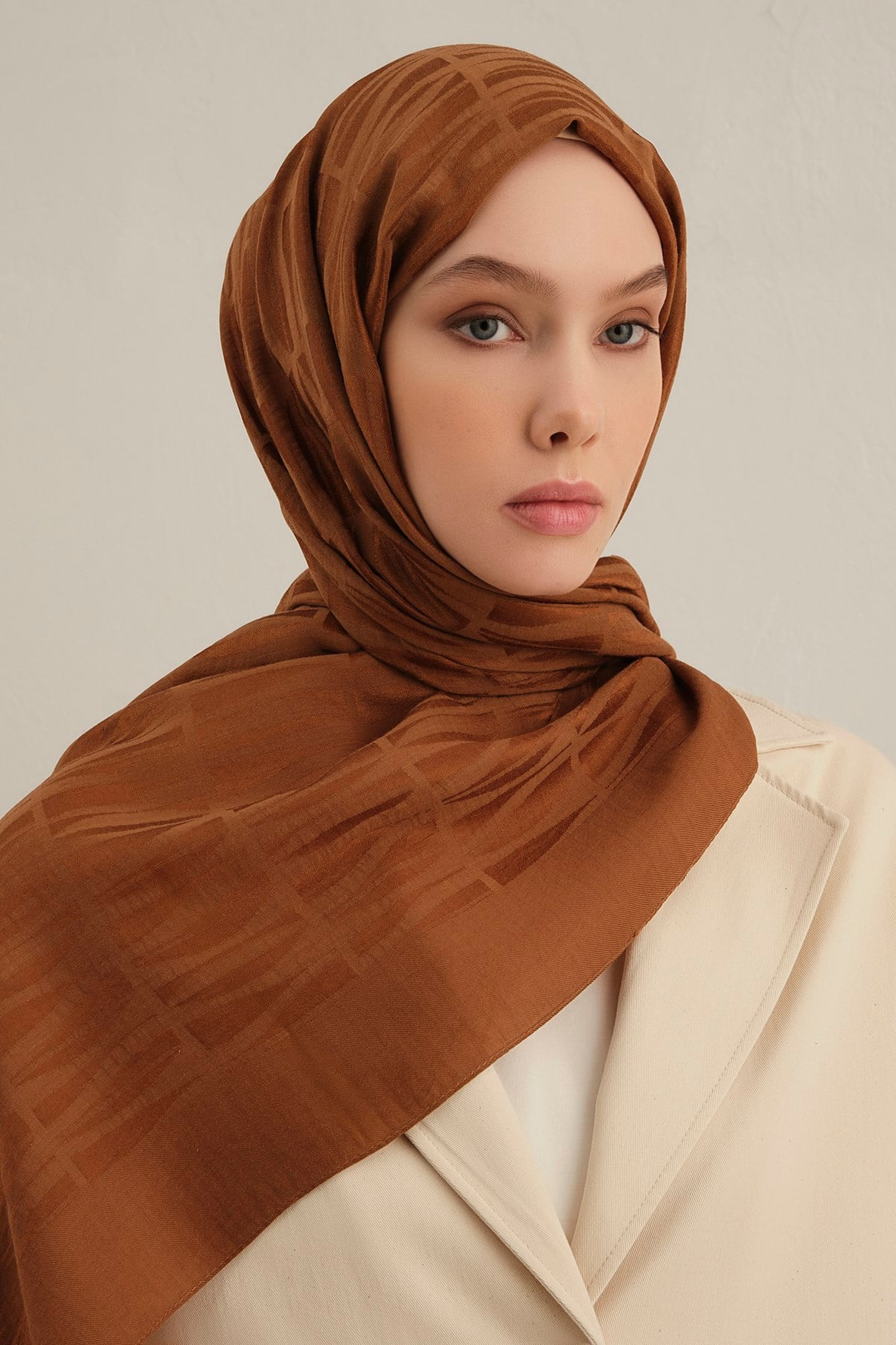 Armine Lyocell Naia Çubuk Desen Şal 3 74