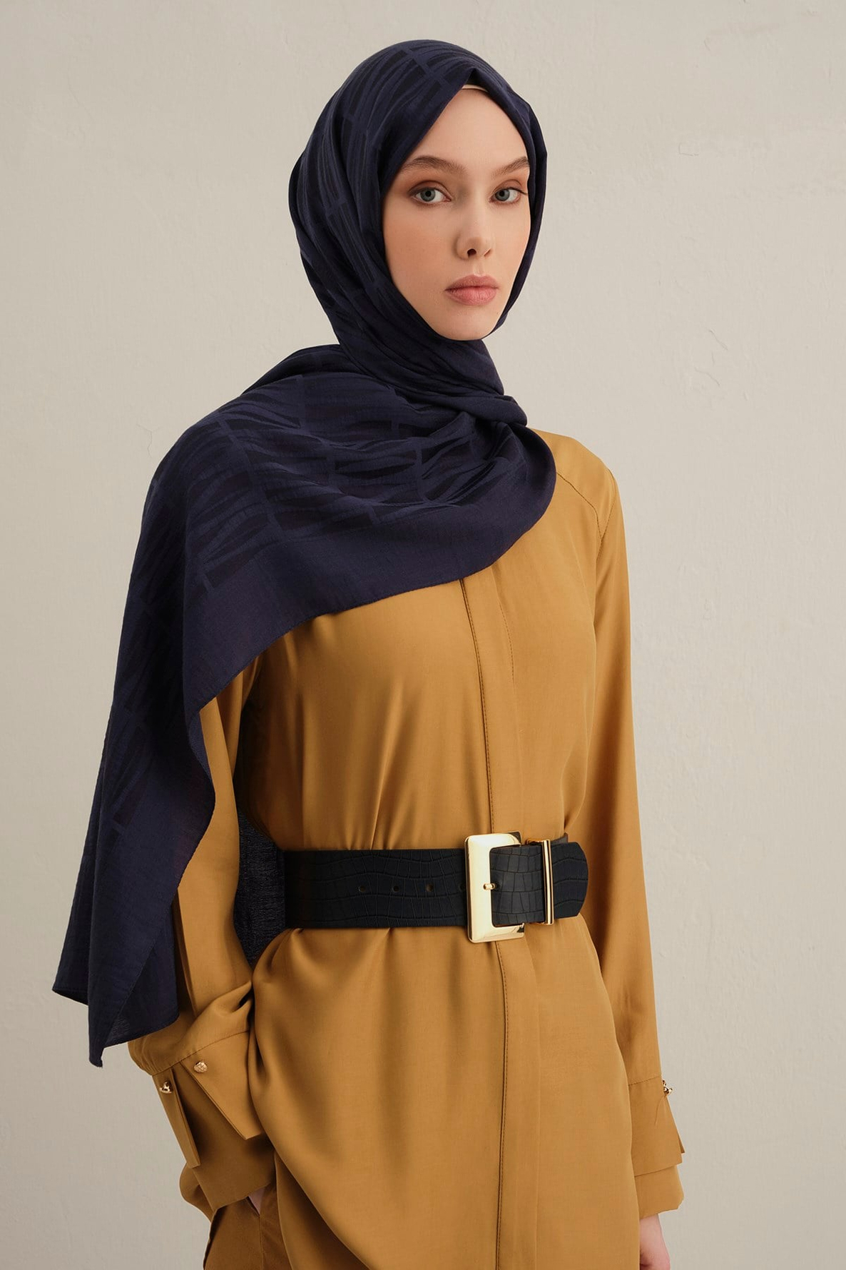 Armine Lyocell Naia Çubuk Desen Şal 3 02