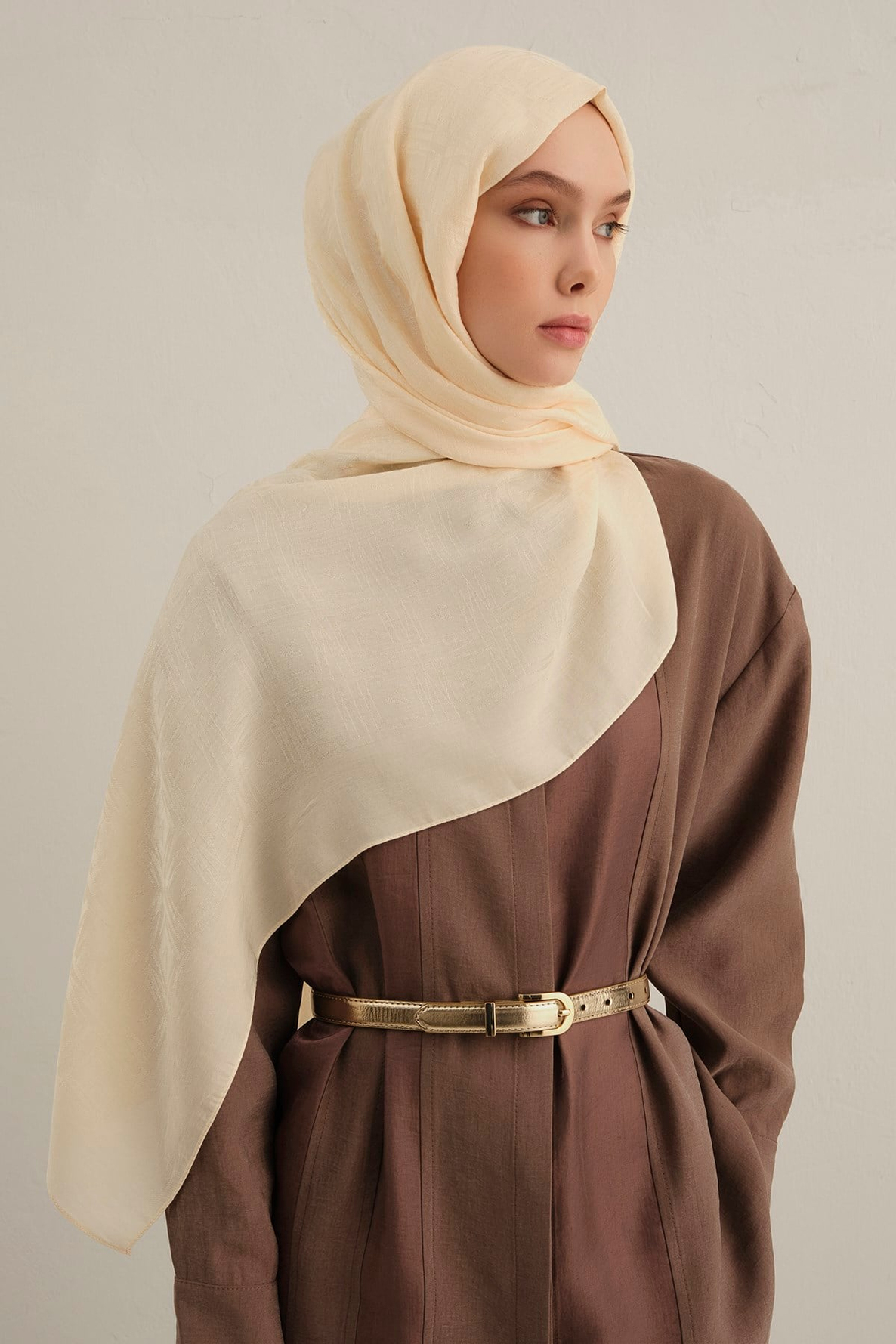 Armine Lyocell Naia Kare Monogram Şal 6 60