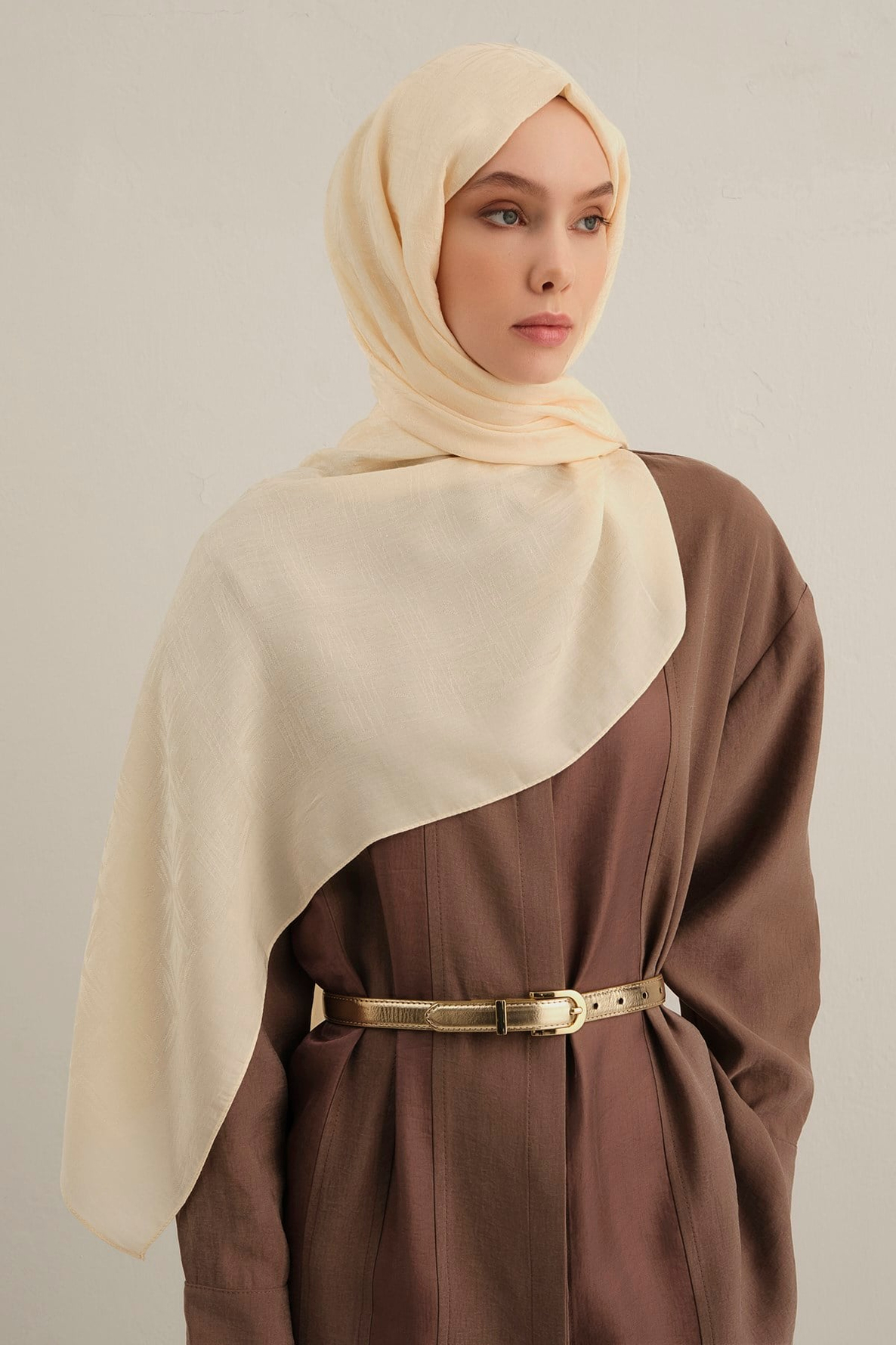 Armine Lyocell Naia Kare Monogram Şal 6 60