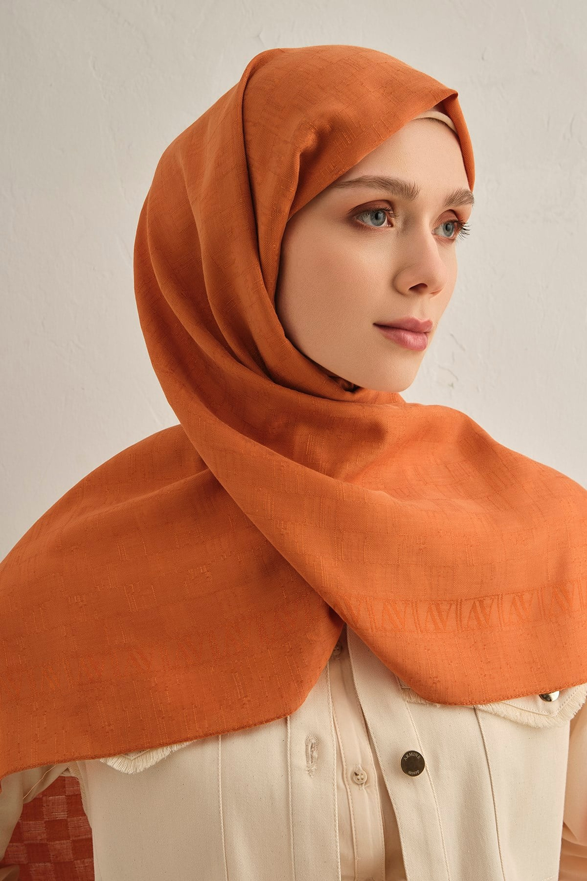 Armine Pamora Dama Çerçeve Şal 2 43