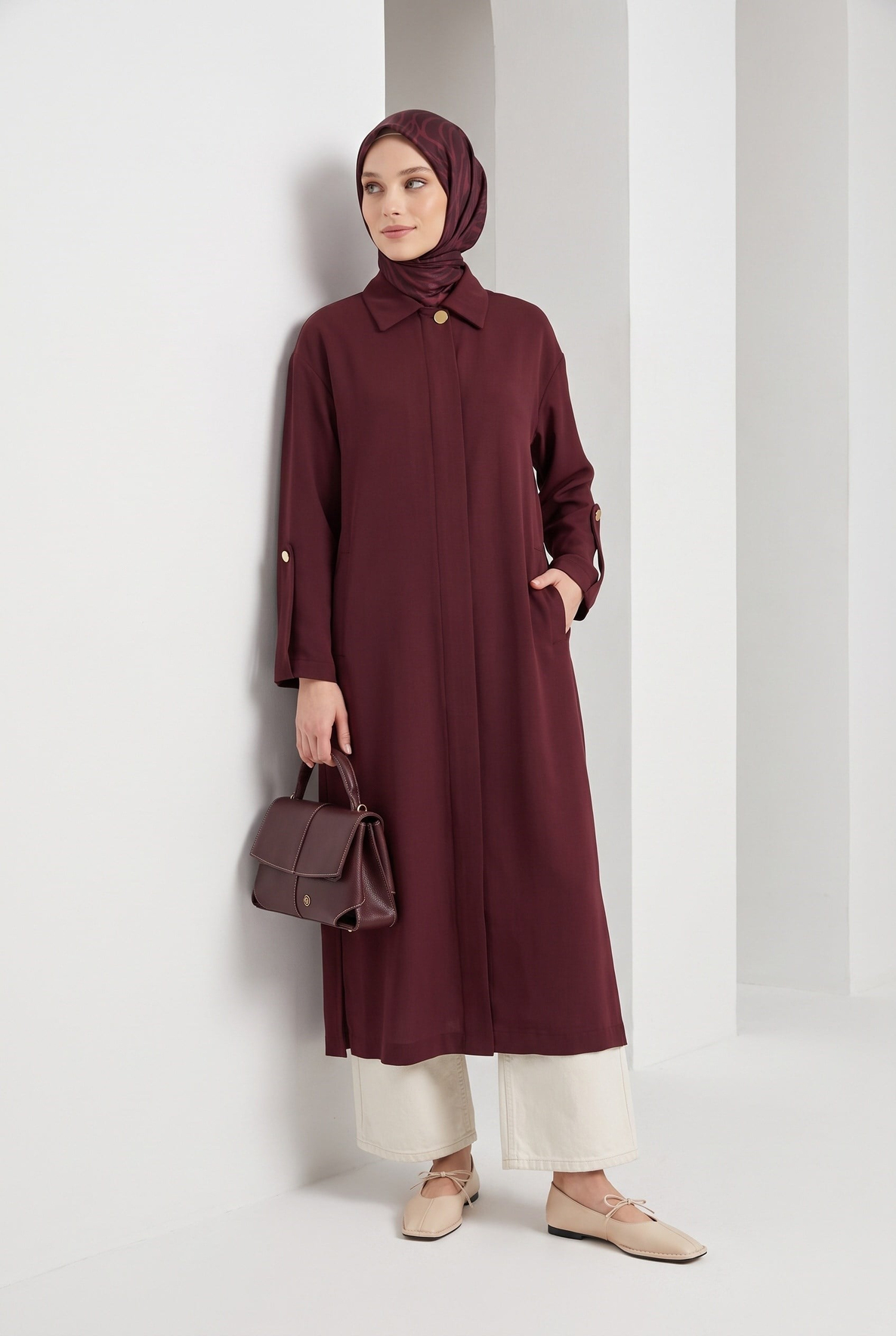 Armine Trend GiyÇık Bordo Kap 26YT510 