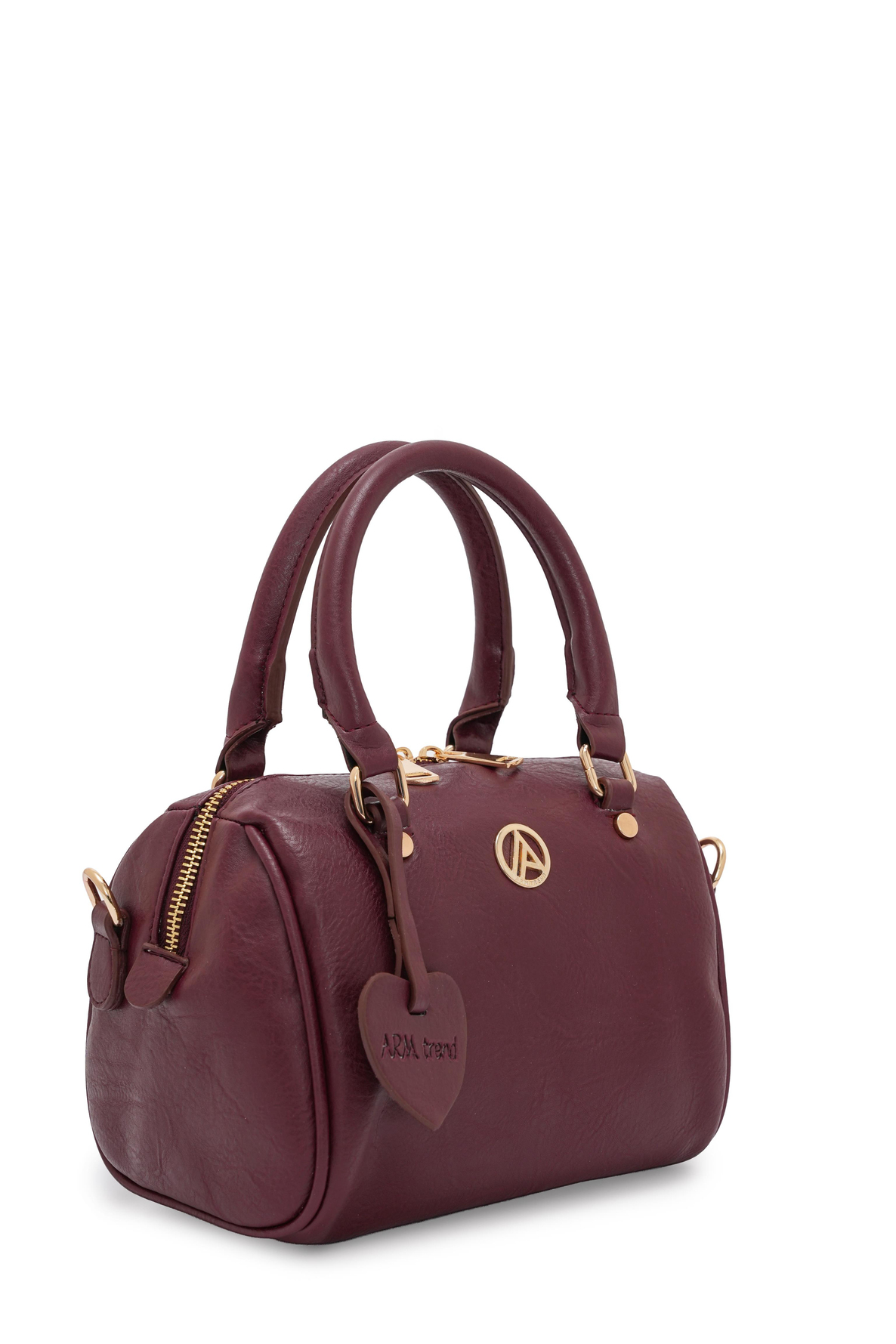 ARMİNE TREND Uzun Askılı Orta Boy Speedy Çanta Bordo ARM140