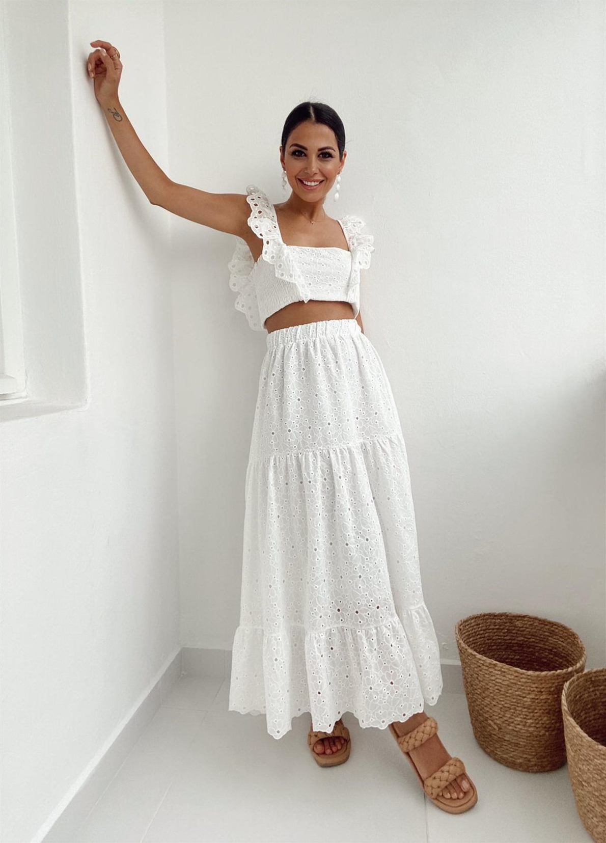 Gipe Detaylı Fİsto Crop Takım