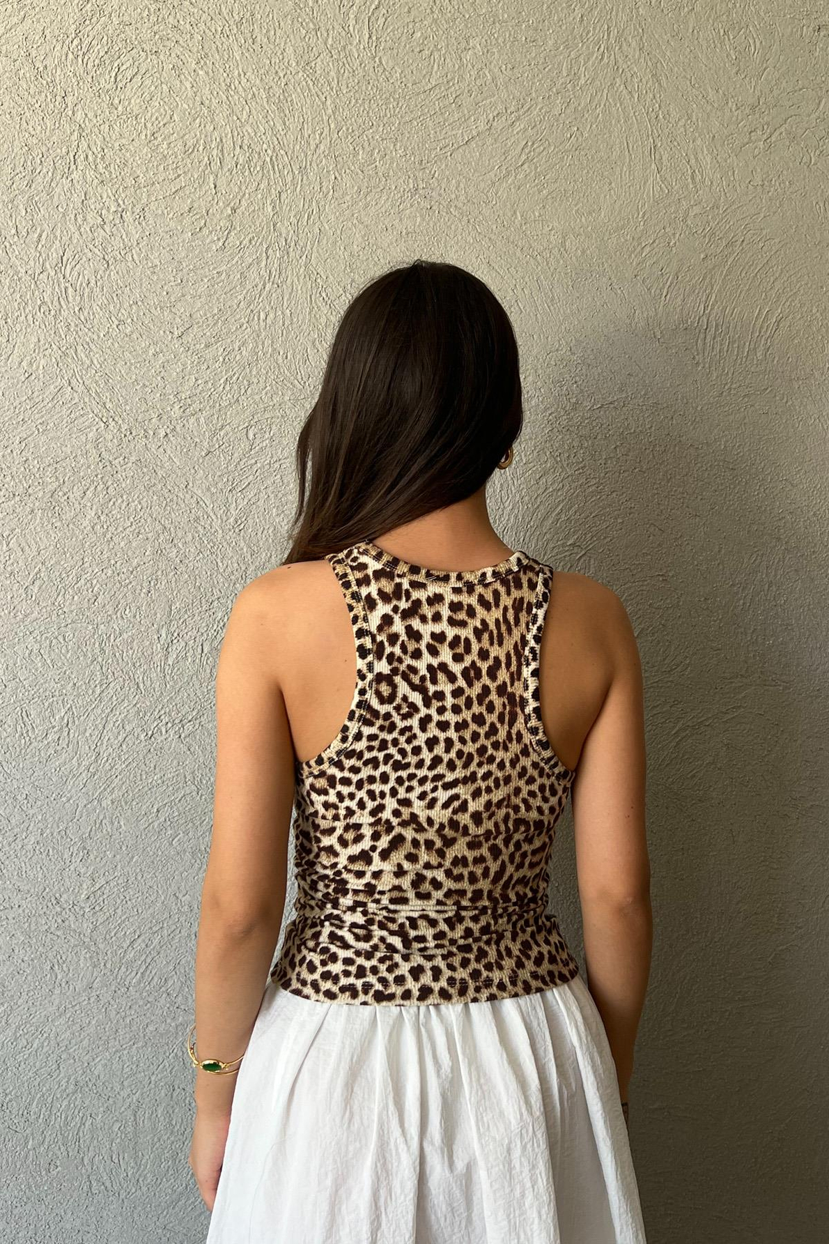 Leopar Desen Marka Model Atlet