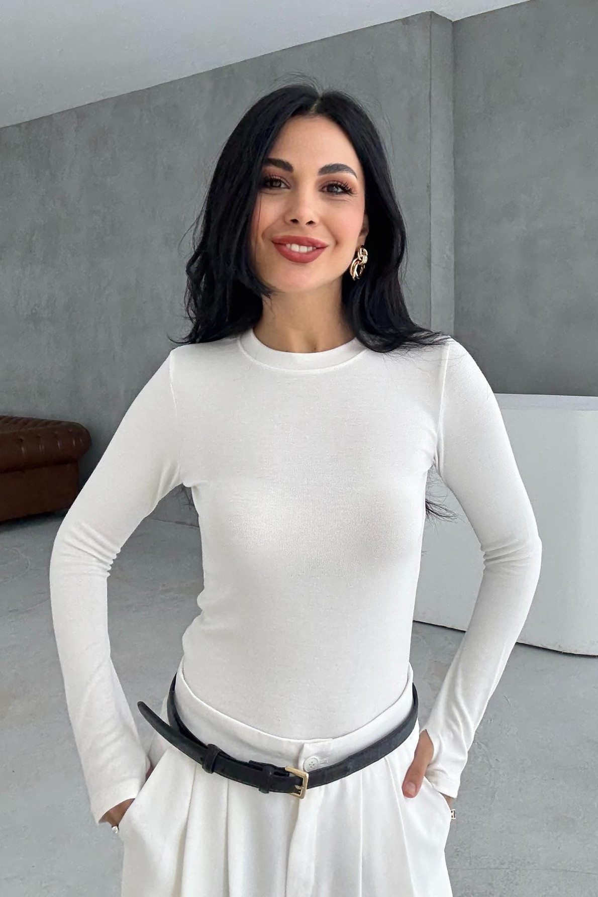 Marka Model  Parmak Geçmeli Krem Body