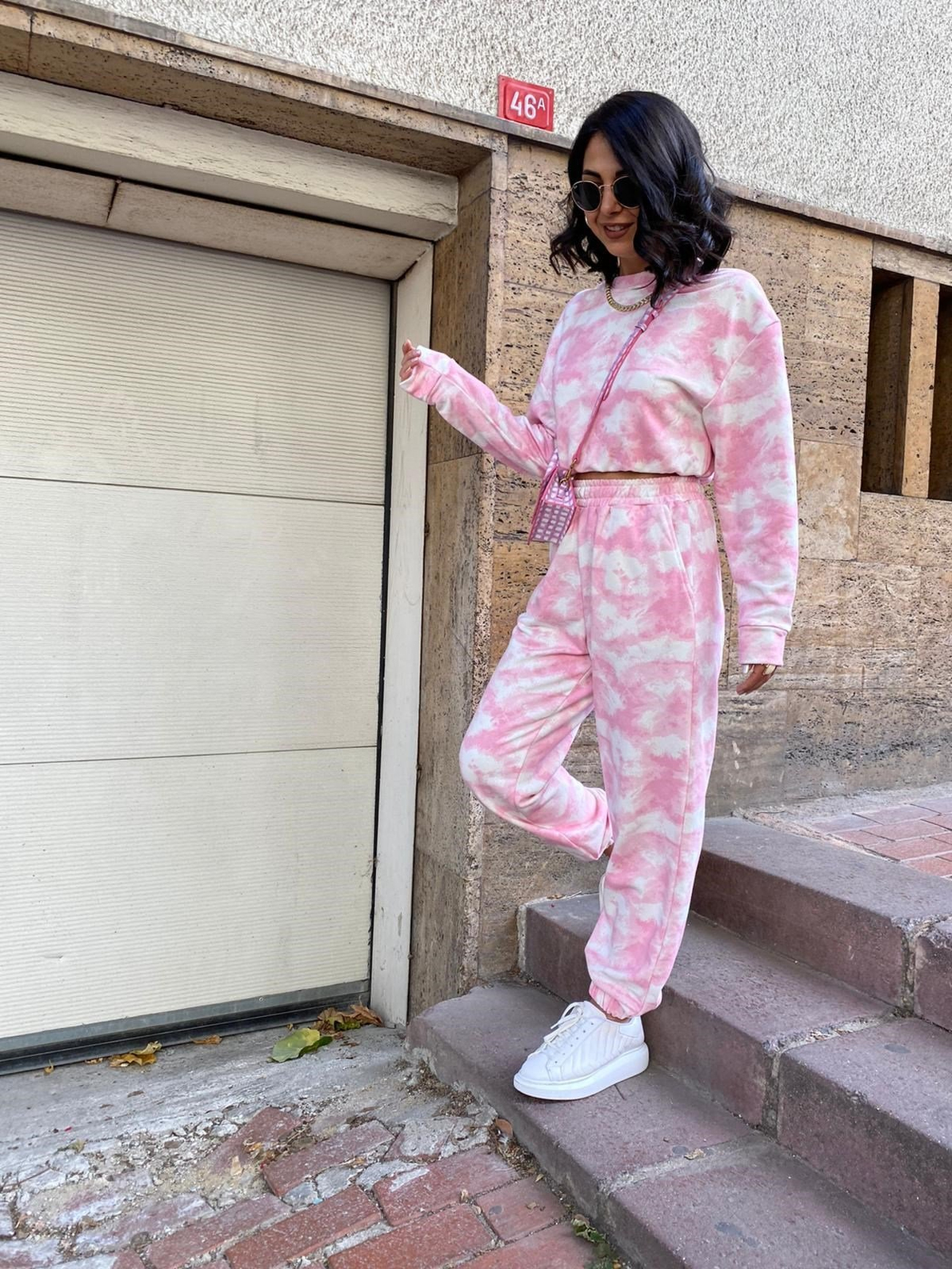 Pembe Batik Eşofman Takım