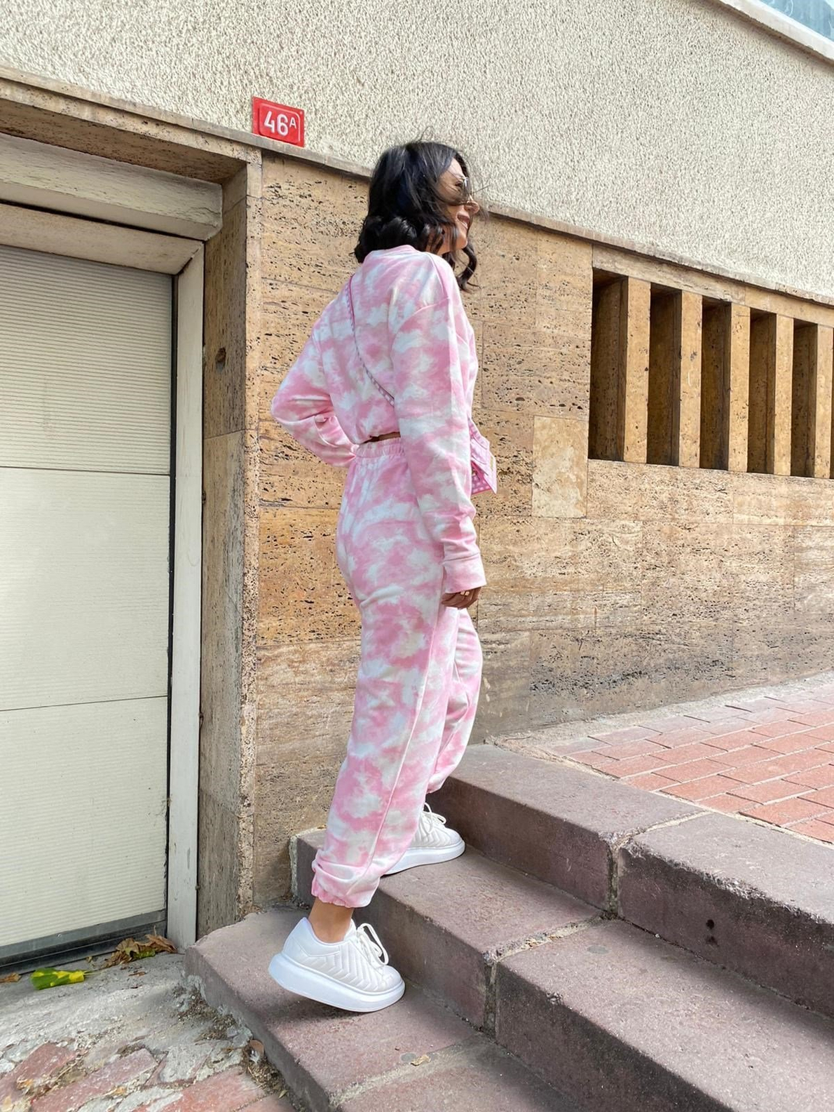Pembe Batik Eşofman Takım