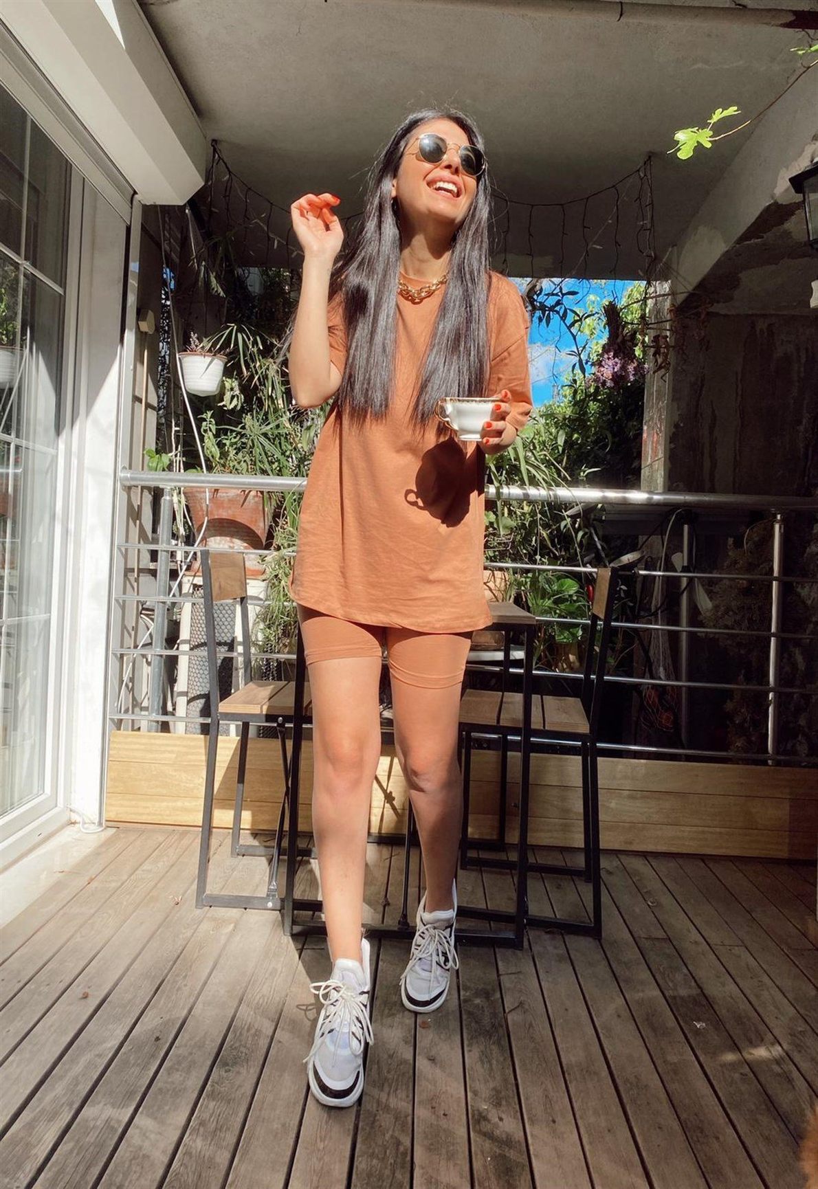 Taba Tayt Tshirt Takım