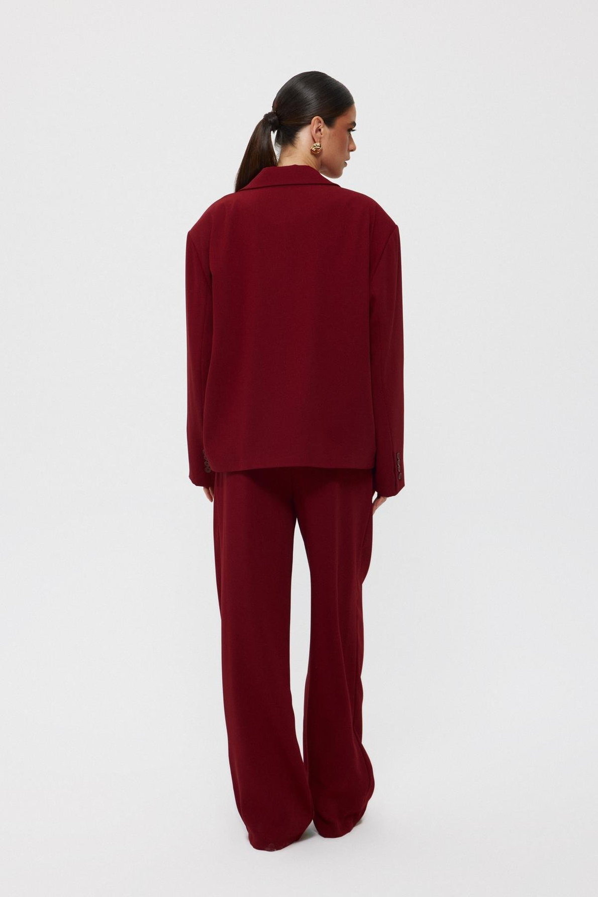 Vişne Çürüğü Premium Oversize Ceket