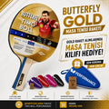 Butterfly 85020 Boll Gold ITTF Onaylı Masa Tenisi Raketi