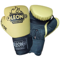 Leon Blade Training Boks Kick Boks Ve Muay Thai Eldiveni ve 3,5 m Bandaj Seti Sarı