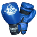 Leon Blade Training Boks Kick Boks Ve Muay Thai Eldiveni ve 3,5 m Bandaj Seti Mavi