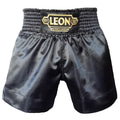 Leon Ground Kick Boks ve Muay Thai Şortu Siyah