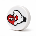 Pros Pro Love You Kalp Figürü Tekli Titreşim Önleyici