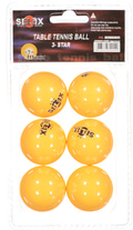 Selex TB 200 Eksiz Pinpon Topu (6'lı) (Turuncu) 