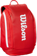 Wilson Süper Tour Tenis Sırt Çantası Raket Bölmeli Kırmızı