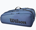 Wilson Tour Ultra 12li Tenis ve Raket Çantası Mavi