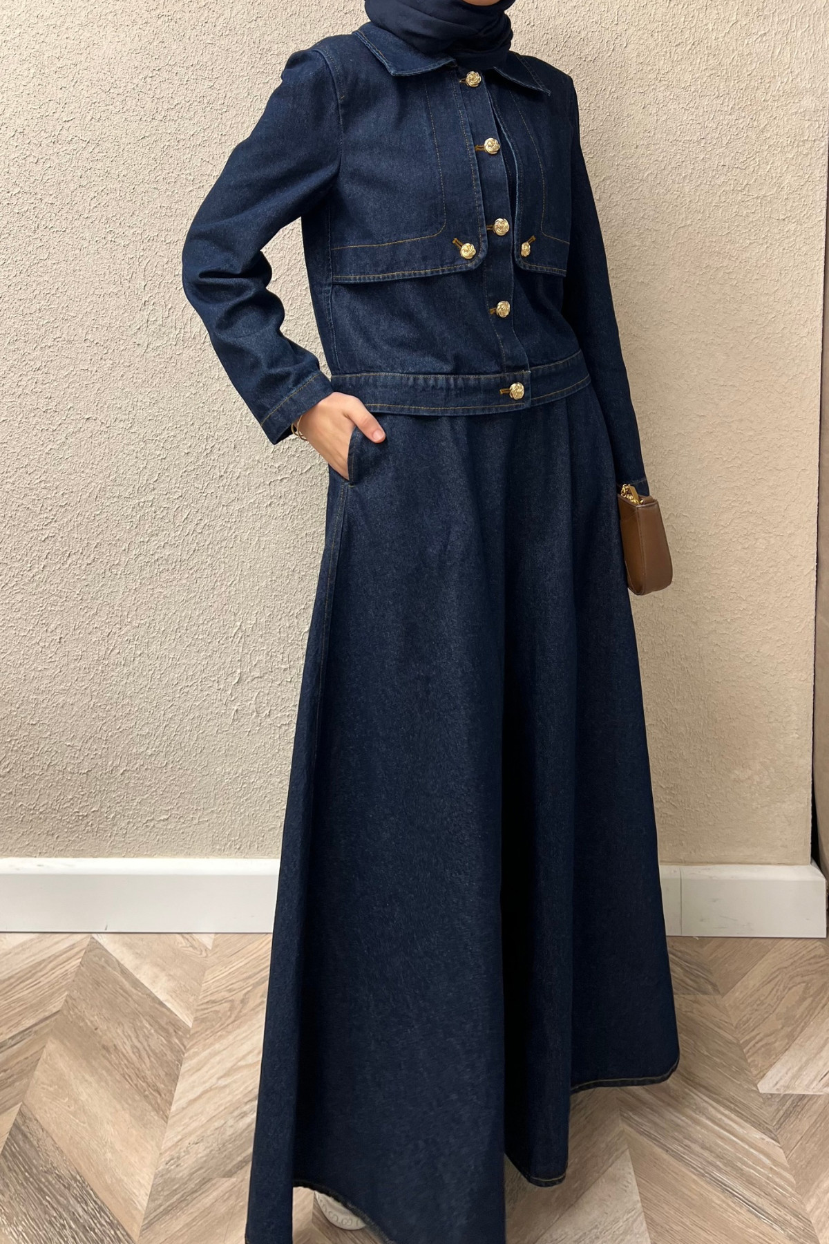 Eml denim takım 