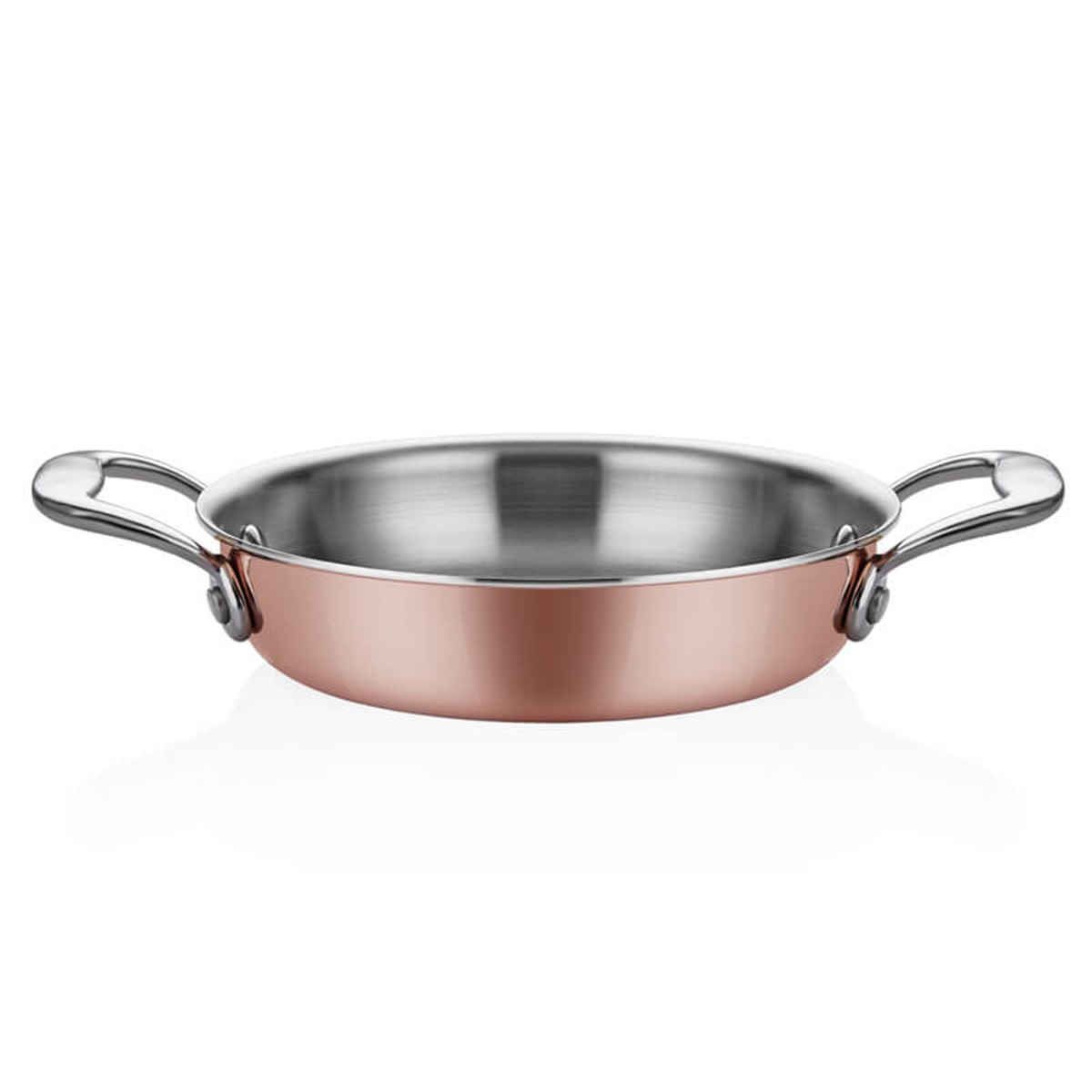 Elite Multi Metal Copper Round Dish